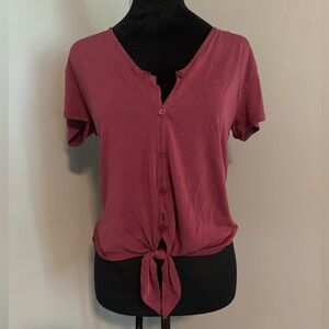Pink Rose Top Size Small
